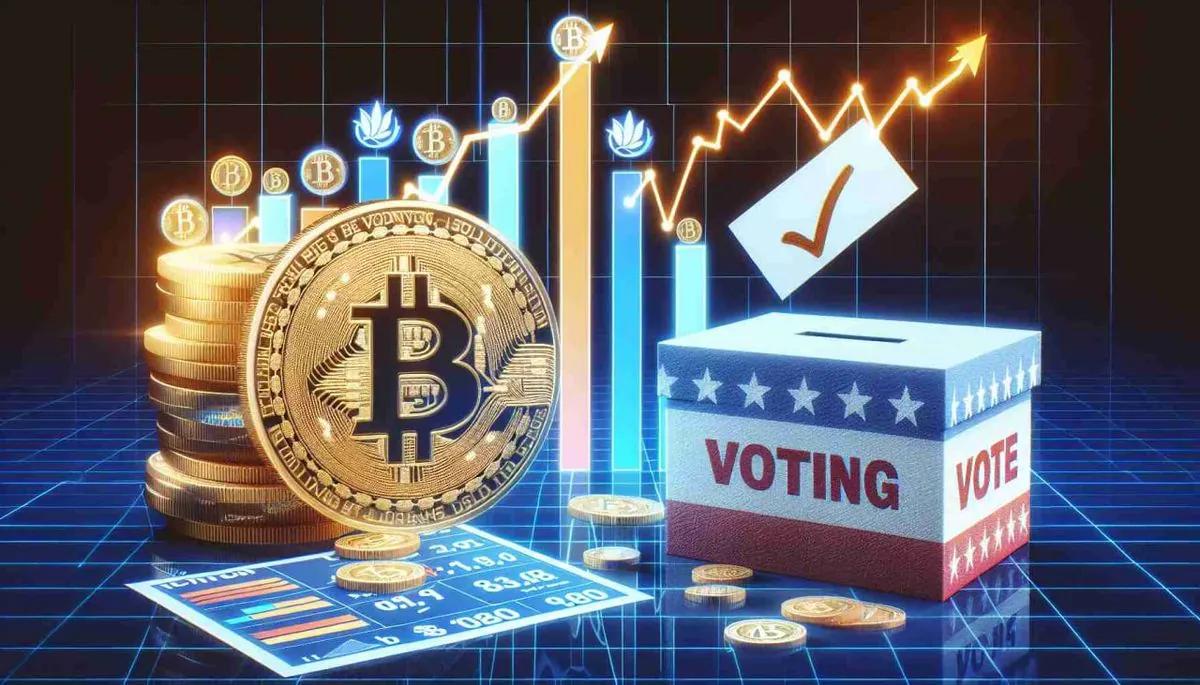 Bitcoin has set a new record amid the midterm election results in the United States.