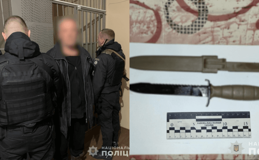 Dispute ends in murder: police in Nikopol have apprehended a suspect at the crime scene.