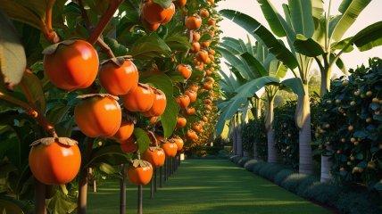 Due to unusual weather patterns in Ukraine, it's possible to grow persimmons and bananas, but there will be challenges with potato cultivation.