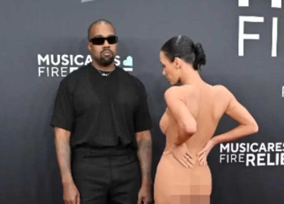 Kanye West labeled the Grammys a boring event following the controversy involving his wife’s nude appearance.