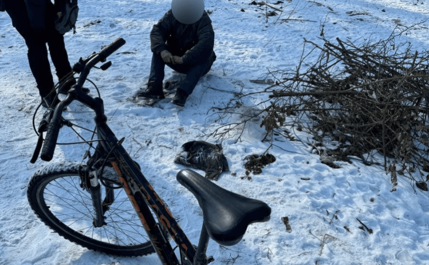 Patrol officers in Dnipro identified a suspected bicycle thief in the Novokodatskyi district of the city.