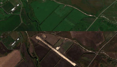 Росія почала будувати новий військовий аеродром на кордоні з Україною