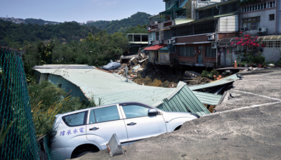 На Тайване произошло землетрясение силой 7,2 балла, идёт поиск людей под завалами